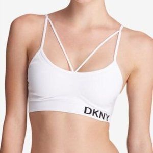 DKNY SPORT STRAPPY LOW-IMPACT SPORTS BRA - NO PADD